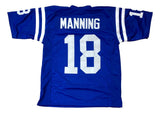 Peyton Manning Indianapolis Blue Football Jersey