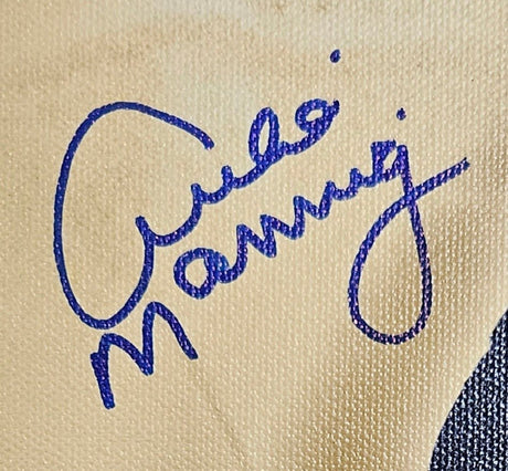 Peyton Eli Archie Manning Signed Framed 20x24 Canvas Steiner Sports Hologram - Sports Integrity