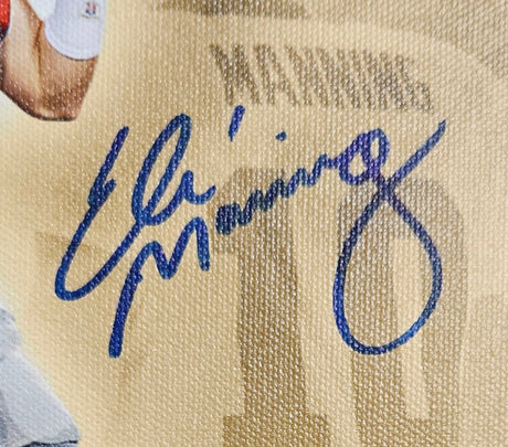 Peyton Eli Archie Manning Signed Framed 20x24 Canvas Steiner Sports Hologram - Sports Integrity