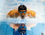 Michael Phelps Signed 16x20 USA Swimming Front Photo BAS