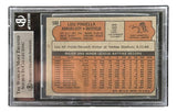 Lou Piniella Signed 1972 Topps #580 Kansas City Royals Trading Card BAS