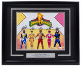 Power Rangers Multi Signed 5x Signatures Framed 11x14 Photo Inscribed JSA ITP