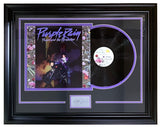 Prince Framed Purple Rain Vinyl Record w/ Laser Engraved Signature