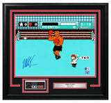 Mike Tyson Signed Framed 16x20 Punch Out Boxing Photo w/ Controller BAS