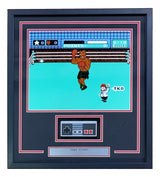 Mike Tyson Framed 11x14 Punch Out Photo w/ NES Controller