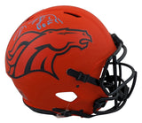 Broncos Shannon Sharpe "HOF" Signed Rave F/S Speed Proline Helmet W/ Case BAS W