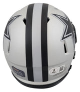 Cowboys Emmitt Smith Authentic Signed Rave Speed Mini Helmet w/ Case BAS Witness