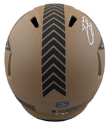 Cowboys Emmitt Smith Signed STS II Full Size Speed Rep Helmet BAS Witnessed