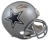 Cowboys Emmitt Smith Authentic Signed VSR4 Full Size Rep Helmet BAS Witnessed