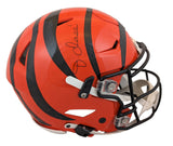 Bengals Ja'Marr Chase Authentic Signed Speed Flex Full Size Helmet BAS Witnessed