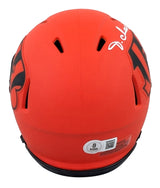 Bengals Ja'Marr Chase Signed Rave Speed Mini Helmet W/ Case BAS Witnessed