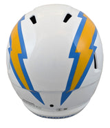 Chargers Antonio Gates Signed Full Size Speed Rep Helmet W/ Case BAS Witnessed