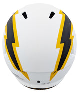 Chargers Antonio Gates Signed Lunar Full Size Speed Rep Helmet W/ Case BAS Wit