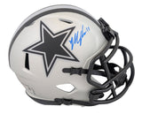 Cowboys Micah Parsons Authentic Signed Alternate Rave Speed Mini Helmet Fanatics