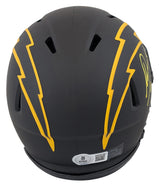 Chargers Antonio Gates Signed Eclipse Speed Mini Helmet W/ Case BAS Witnessed