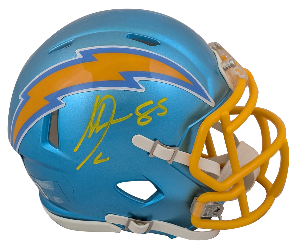 Chargers Antonio Gates Authentic Signed Flash Speed Mini Helmet BAS Witnessed