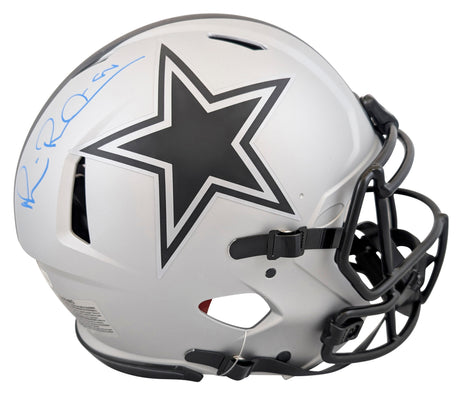 Cowboys Michael Irvin Signed Rave Full Size Speed Proline Helmet BAS Witnessed