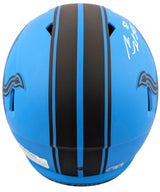 Lions Sam LaPorta Signed Rave Full Size Speed Rep Helmet W/ Case BAS Witnessed