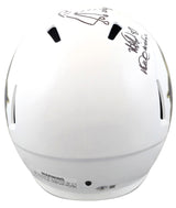 Colorado Stewart & Westbrook "Miracle" Signed Full Size Speed Rep Helmet BAS Wit