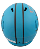 Dolphins Ricky Williams "SWE" Signed Rave Full Size Speed Rep Helmet BAS Witness