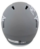 Eagles Eric Allen "HOF 25" Signed Slate Full Size Speed Rep Helmet W/ Case BAS W