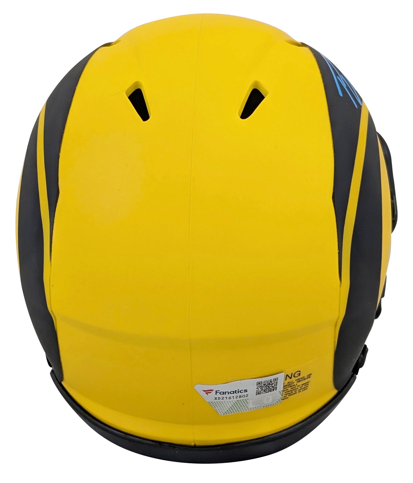 Rams Puka Nacua Authentic Signed Alternate Rave Speed Mini Helmet Fanatics