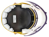 LSU Brian Thomas Jr. Authentic Signed Full Size Speed Rep Helmet Fanatics