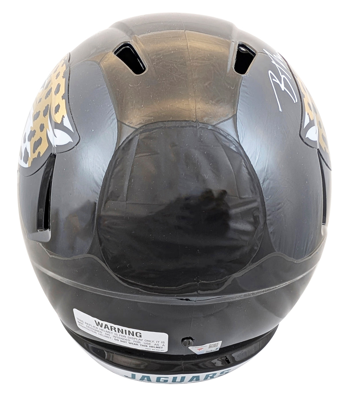 Jaguars Brian Thomas Jr. Authentic Signed Full Size Speed Rep Helmet Fanatics