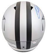 Cowboys CeeDee Lamb Authentic Signed Rave Full Size Speed Rep Helmet Fanatics