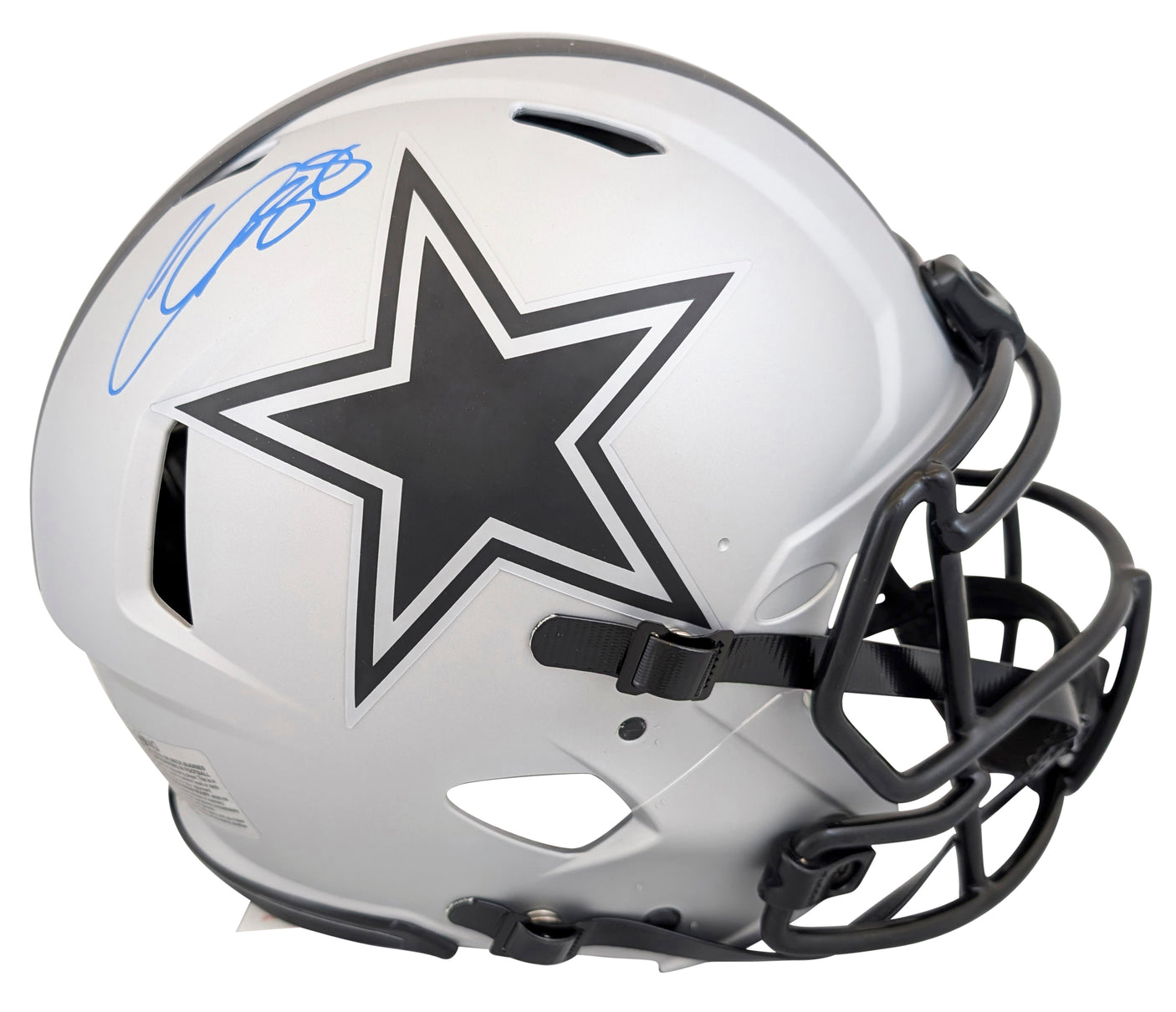 Cowboys CeeDee Lamb Signed Rave Full Size Speed Proline Helmet Fanatics