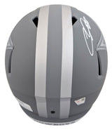Cowboys CeeDee Lamb Authentic Signed Slate Full Size Speed Rep Helmet Fanatics