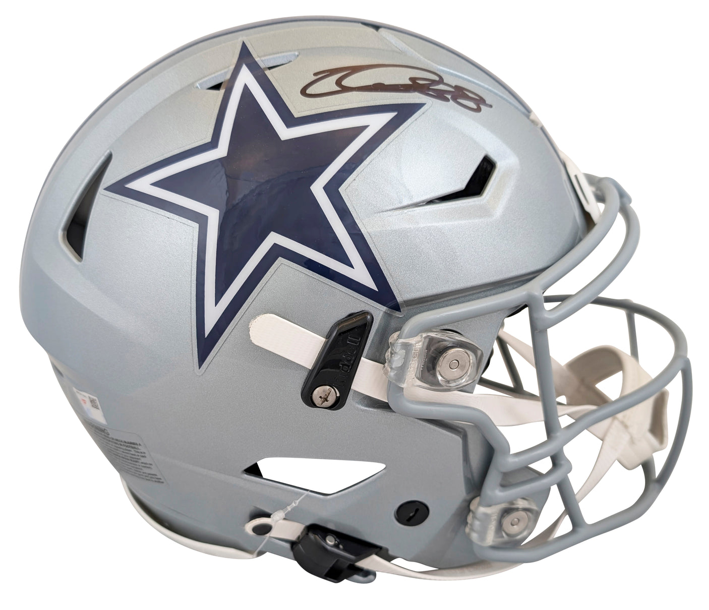 Cowboys CeeDee Lamb Authentic Signed Speed Flex Full Size Helmet Fanatics