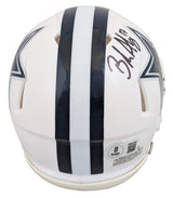 Cowboys Brandon Aubrey Signed On-Field Alt 2022 Speed Mini Helmet BAS Witnessed