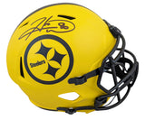Steelers Hines Ward Signed Rave Full Size Speed Rep Helmet BAS Witnessed