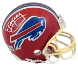 Bills Jim Kelly Authentic Signed VSR4 Rep Mini Helmet BAS Witnessed #2W968155
