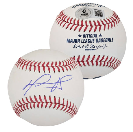 Red Sox David Ortiz Authentic Signed Oml Baseball Autographed BAS Witnessed