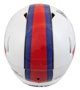 Bills Keon Coleman Authentic Signed Full Size Speed Rep Helmet BAS Witnessed