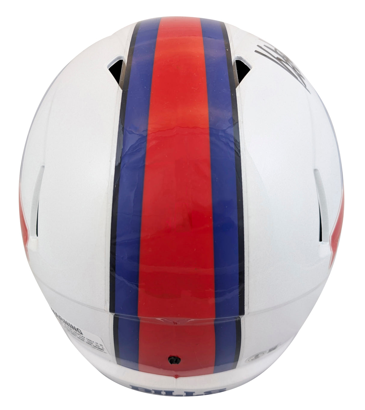 Bills Keon Coleman Authentic Signed Full Size Speed Rep Helmet BAS Witnessed