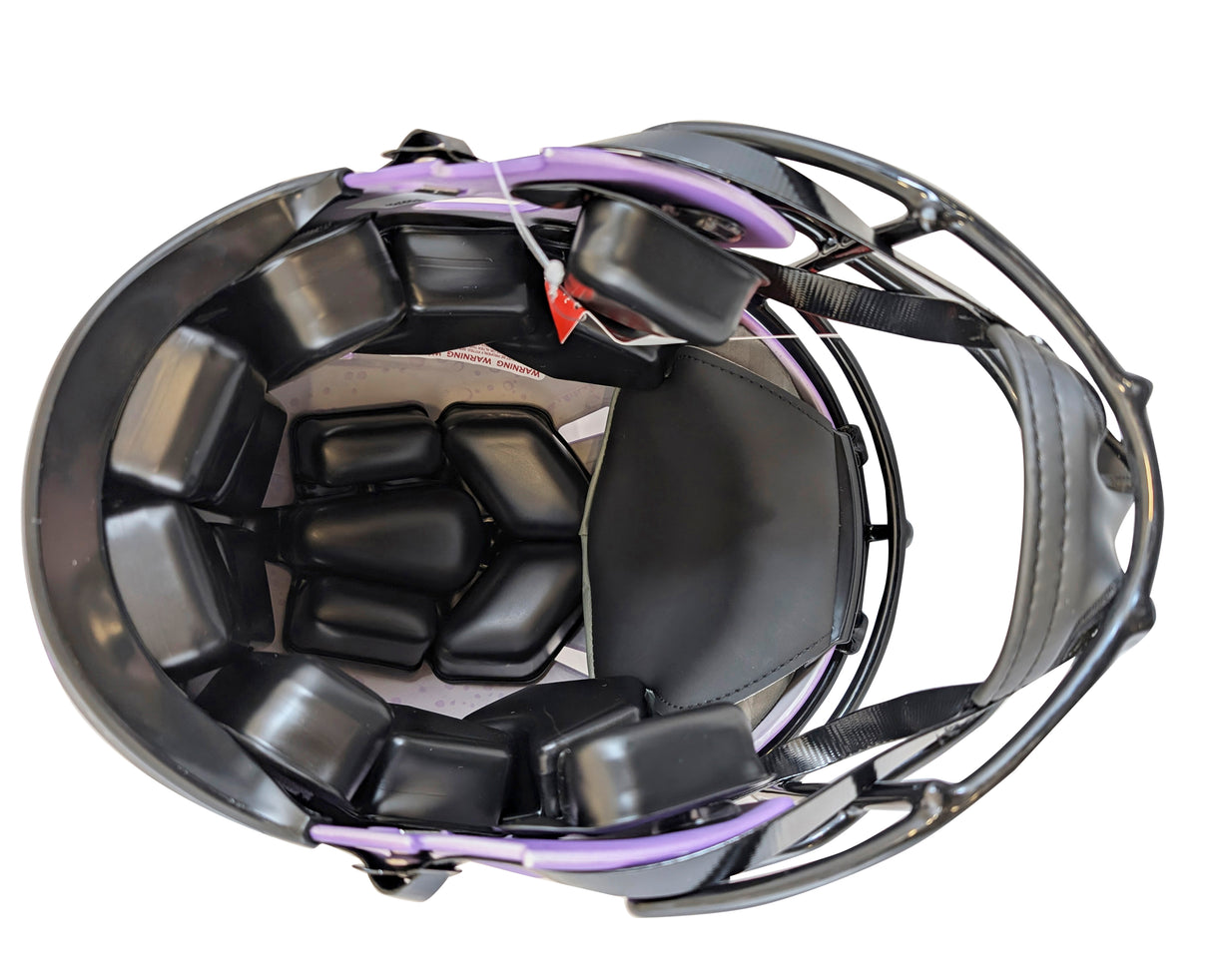 Ravens (3) Reed, Lewis & Suggs Signed Rave F/S Speed Proline Helmet BAS Witness