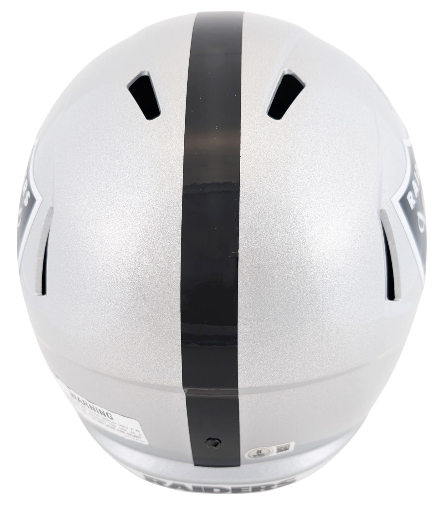 Raiders Ashton Jeanty Authentic Signed Full Size Speed Rep Helmet BAS Witnessed