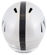 Raiders Ashton Jeanty Authentic Signed Full Size Speed Rep Helmet BAS Witnessed