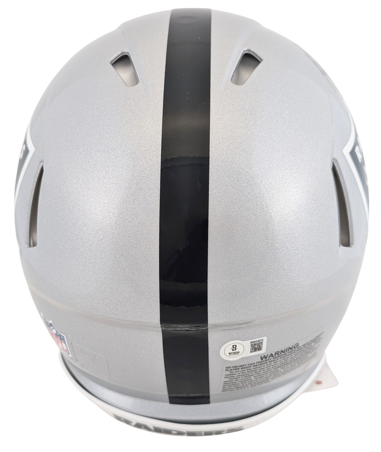 Raiders Ashton Jeanty Signed Full Size Speed Proline Helmet W/ Case BAS Witness