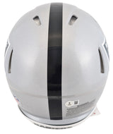 Raiders Ashton Jeanty Signed Full Size Speed Proline Helmet W/ Case BAS Witness
