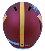 Commanders Joe Theismann "83 MVP" Signed Full Size Speed Rep Helmet BAS Wit