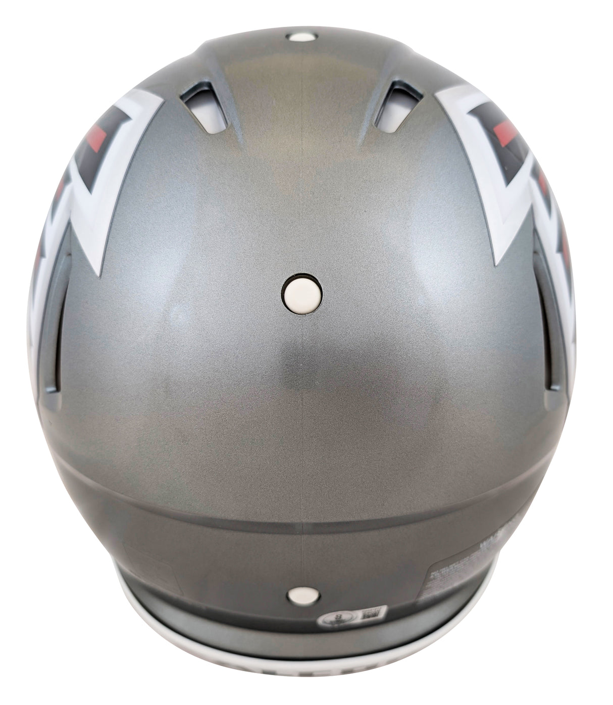 Falcons Julio Jones Signed Flash Full Size Speed Proline Helmet W/ Case BAS Wit