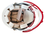 Falcons Julio Jones Signed Flash Full Size Speed Proline Helmet W/ Case BAS Wit