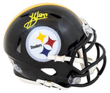 Steelers Jack Sawyer Authentic Signed Speed Mini Helmet BAS Witnessed