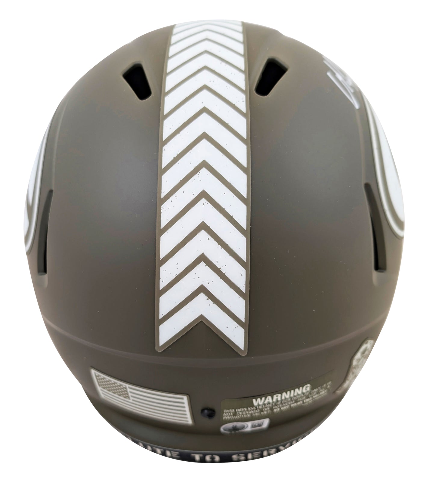 Packers Matthew Golden Signed STS Full Size Speed Rep Helmet W/ Case BAS Witness