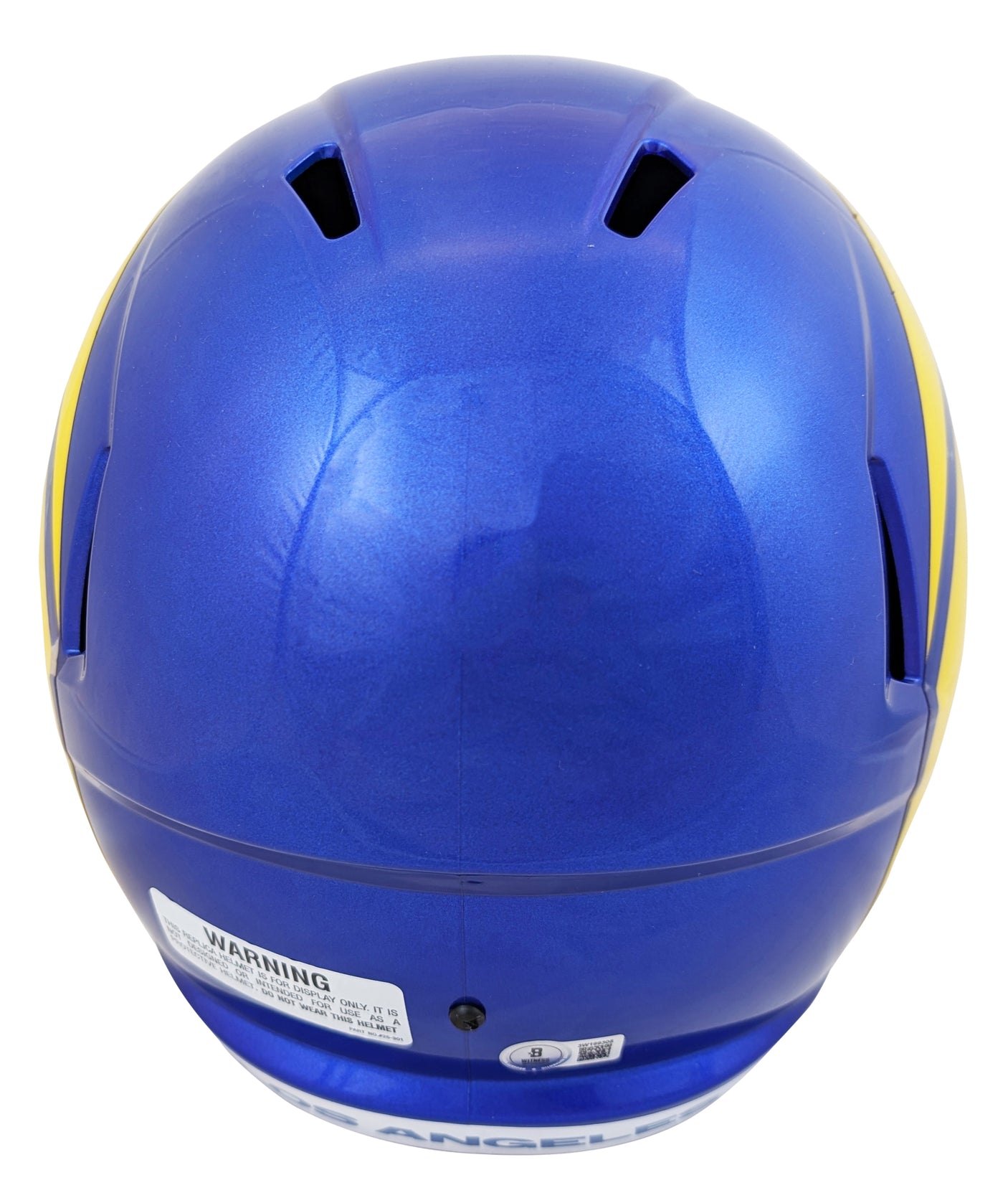 Rams Jared Verse Authentic Signed Full Size Speed Rep Helmet BAS Witnessed