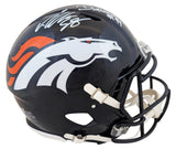 Broncos DeMarcus Ware & Von Miller Signed F/S Speed Proline Helmet W/ Case BAS W